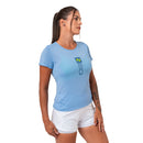Baby Look Esportiva Zeiq Ice Blue
