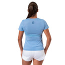 Baby Look Esportiva Zeiq Ice Blue