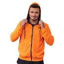 Jaqueta corta-vento Unissex Float Zeiq Laranja