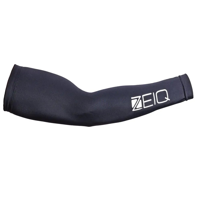Manguito com Fator de Proteção Solar UV 50 Zeiq Preto – Logo Branco