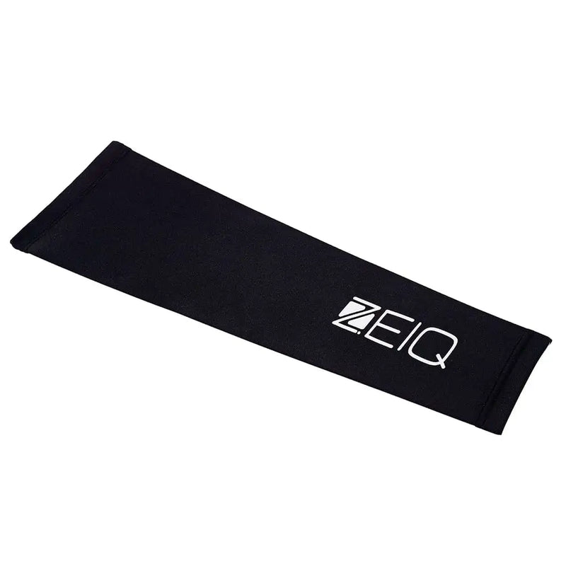 Manguito com Fator de Proteção Solar UV 50 Zeiq Preto – Logo Branco