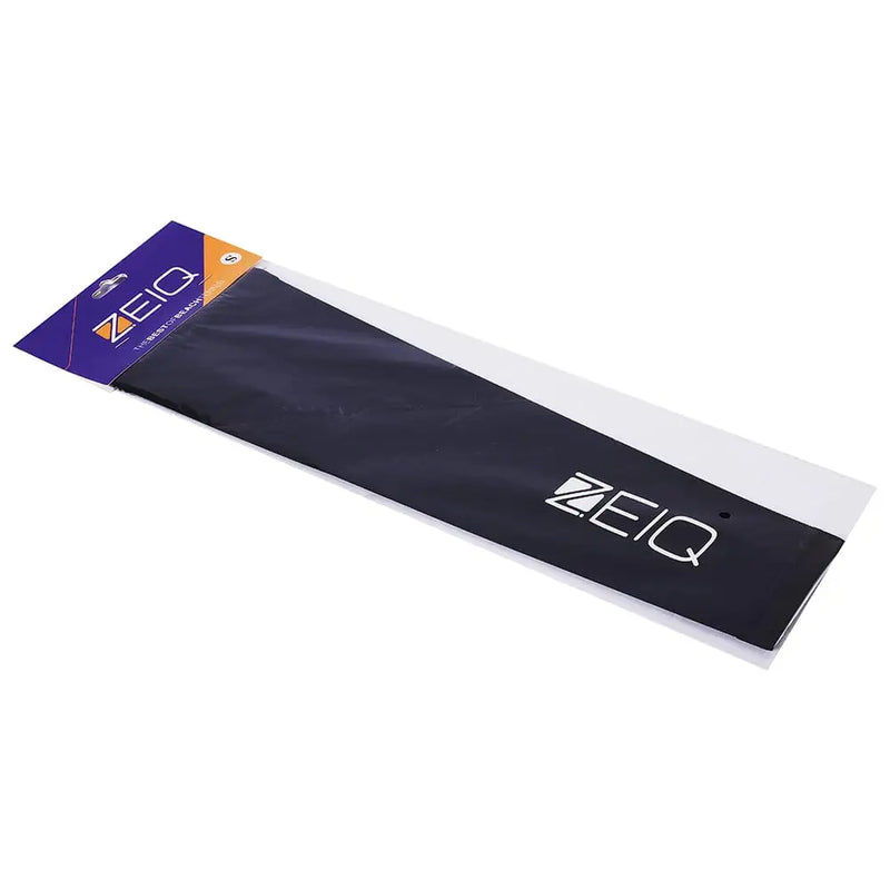 Manguito com Fator de Proteção Solar UV 50 Zeiq Preto – Logo Branco