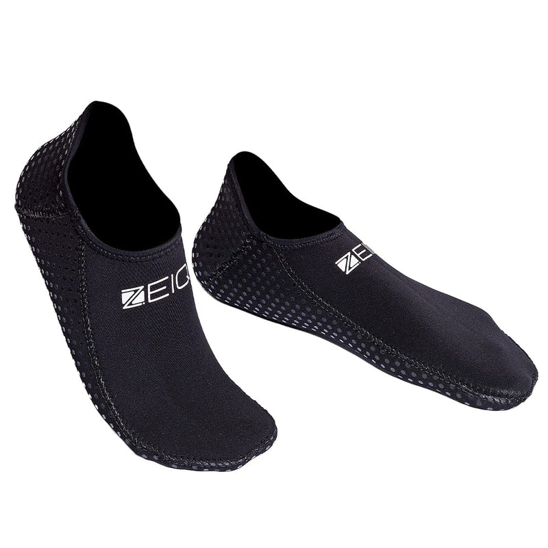 Sapatilha de Neoprene para Beach Tennis Zeiq Preta