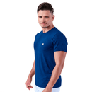 Camiseta Malha Fria Zeiq Azul Marinho – Logo Branco