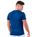 Camiseta Malha Fria Zeiq Azul Marinho – Logo Branco