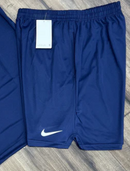 Shorts Nike Azul - Logo Branco