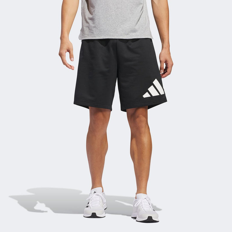 Short Adidas Logo Masculino - Preto+Branco