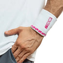 Munhequeira Line Zeiq Branca e Rosa