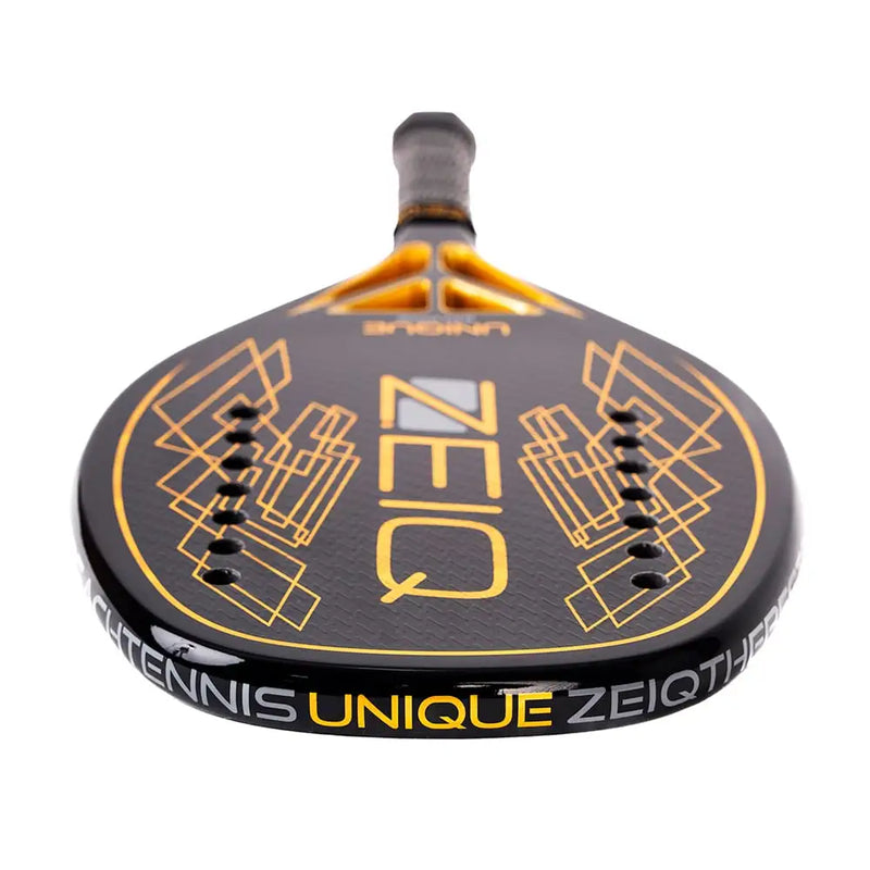 Raquete de Beach Tennis Unique Zeiq Black – Carbono 18k