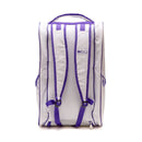 Raqueteira BT PRO Zeiq Branca e Roxa