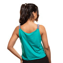 Cropped Move Zeiq Turquesa – Logo Cinza