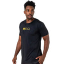 Camiseta Esportiva Slim Dry Zeiq Preta – Logo Dourado