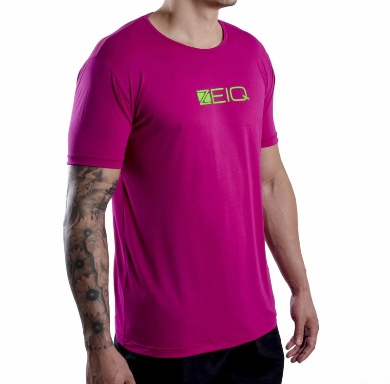 Camiseta Esportiva Slim Zeiq Baton Rouge – Logo Verde