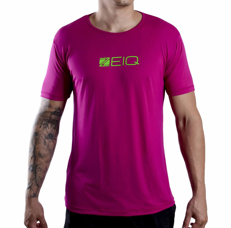 Camiseta Esportiva Slim Zeiq Baton Rouge – Logo Verde