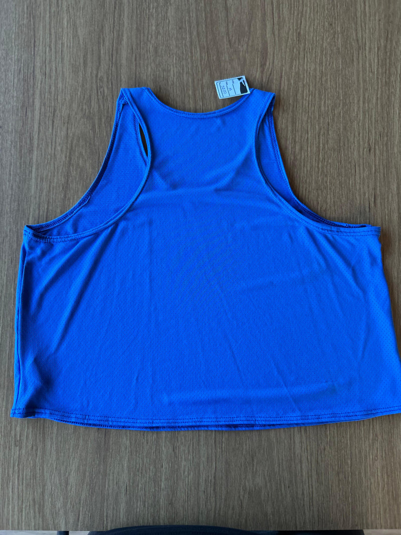 Cropped Feminina Azul