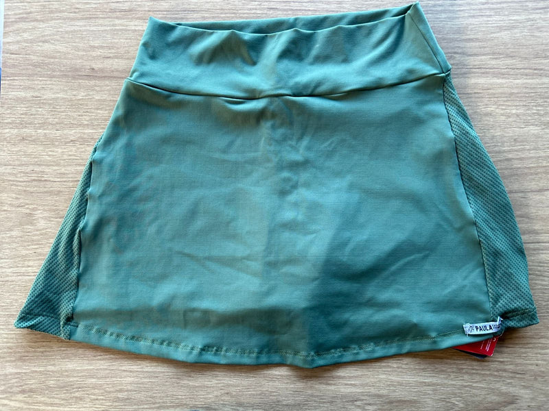 Short Saia Verde Paula Fashion