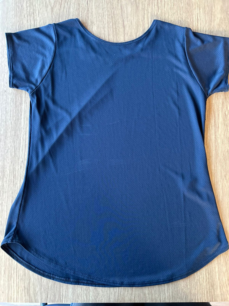 Camiseta Esportiva Preto Feminina