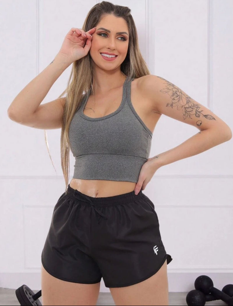 Shorts Esportivo Feminino – Preto