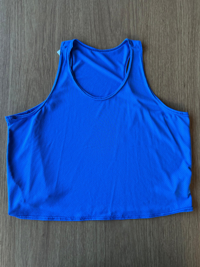 Cropped Feminina Azul