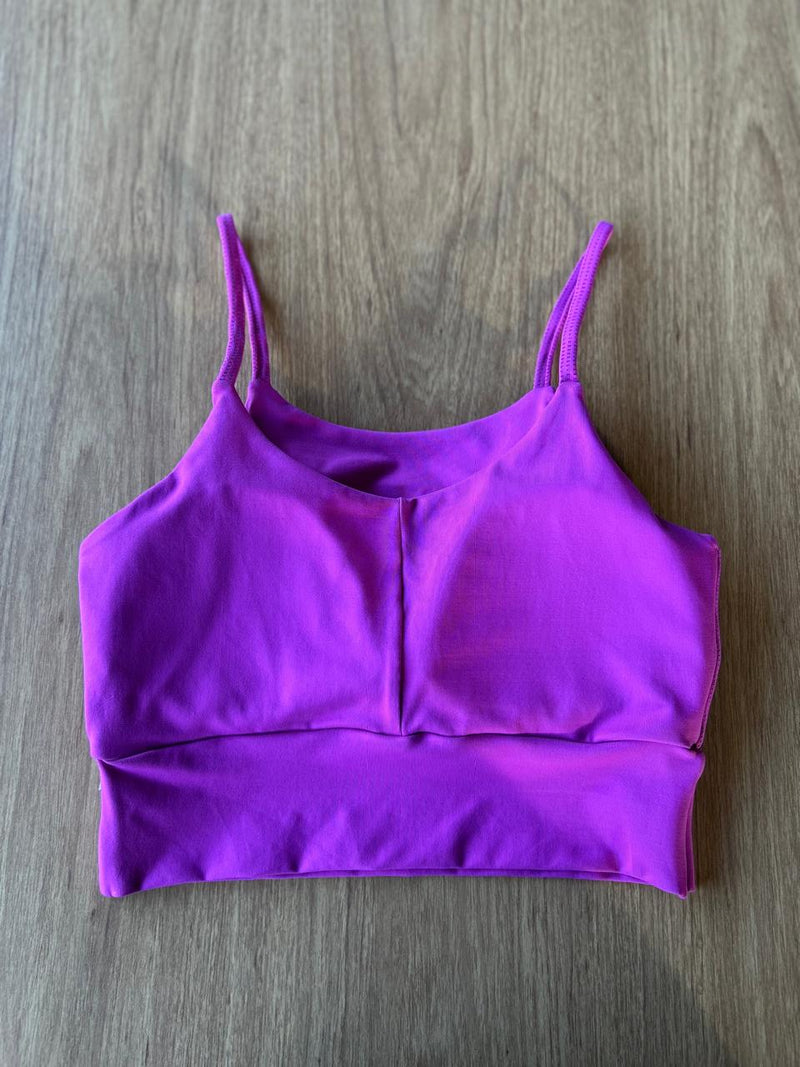 Cropped Fitness Rosa