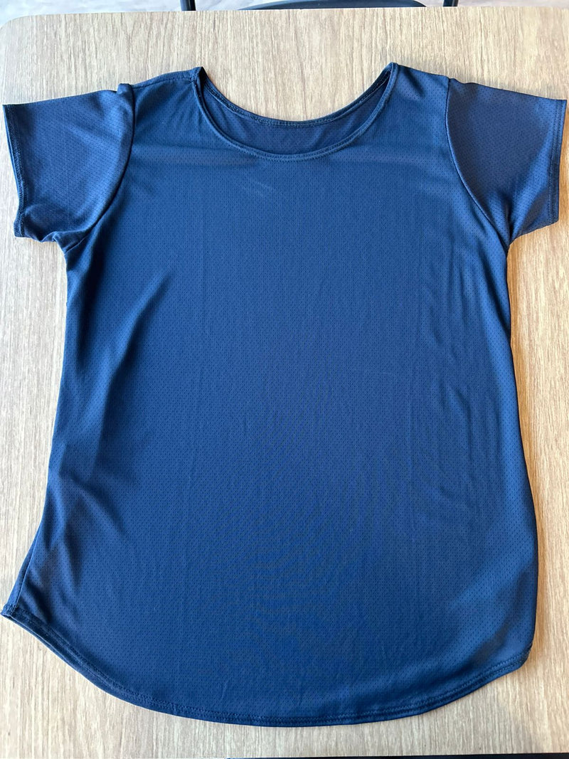 Camiseta Esportiva Preto Feminina