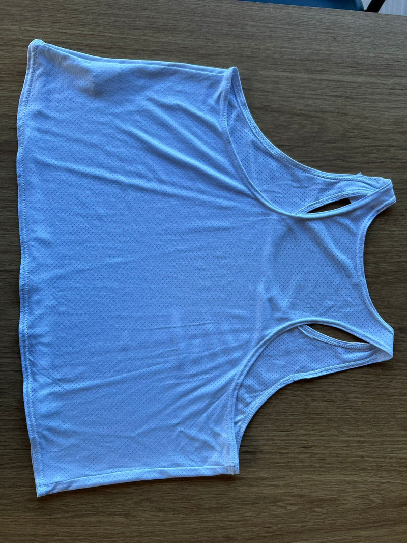 Cropped Branco Fitness