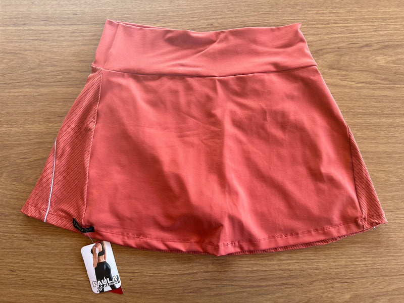 Saia Shorts Fitness – Rosa Coral