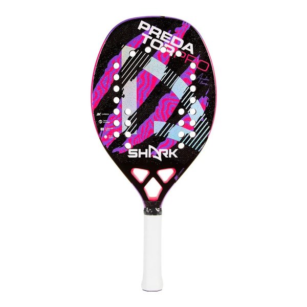 Raquete de Beach tennis Shark Predator (Semi-nova)