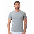 Camiseta Malha Fria Zeiq Cinza – Logo Branco