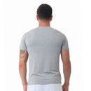 Camiseta Malha Fria Zeiq Cinza – Logo Branco