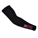 Manguito de Compressão Zeiq Preto – Logo Rosa