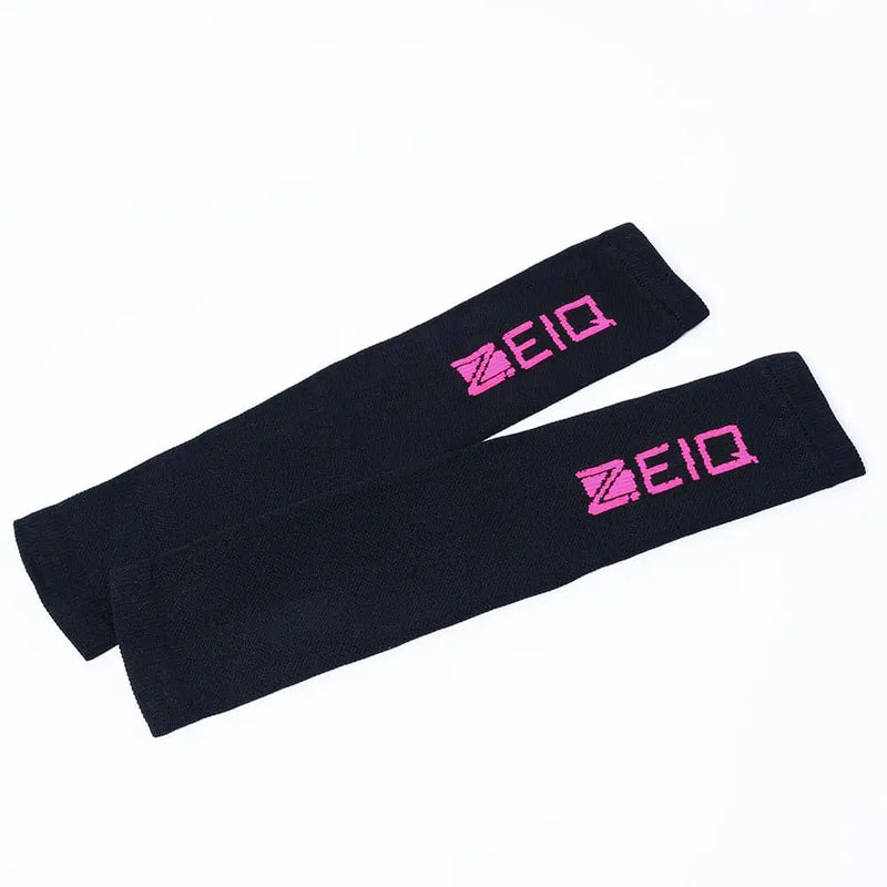 Manguito de Compressão Zeiq Preto – Logo Rosa
