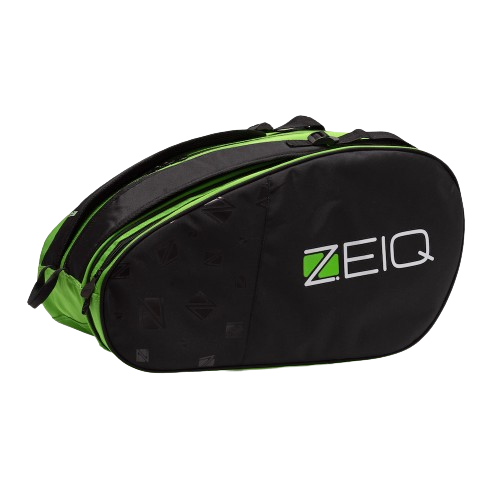 RAQUETEIRA EASY ZEIQ PRETA E VERDE